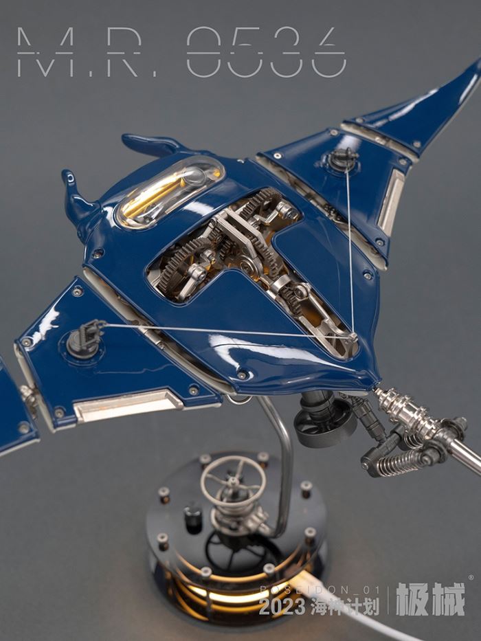 The Extreme Machine Poseidon Project - Mecha Manta Ray Devil Ray