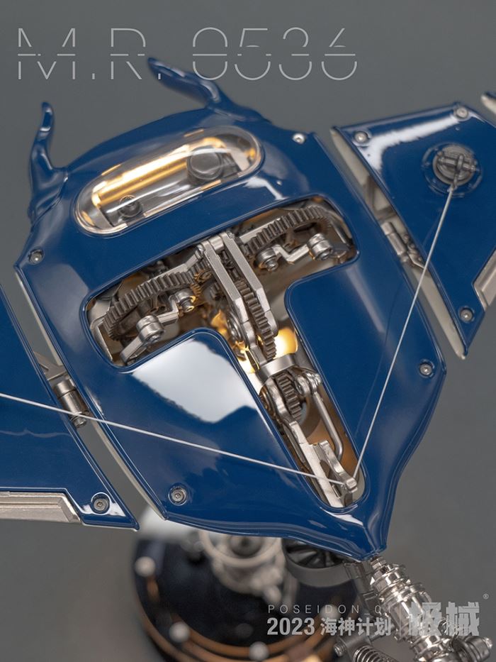 The Extreme Machine Poseidon Project - Mecha Manta Ray Devil Ray