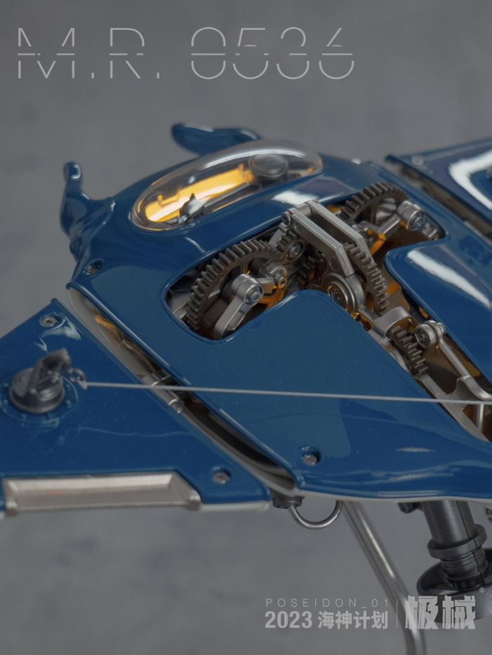 The Extreme Machine Poseidon Project - Mecha Manta Ray Devil Ray