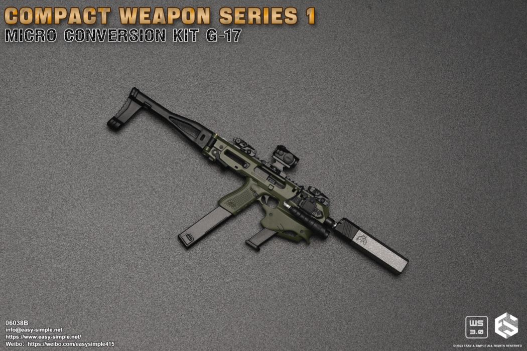 G17 Extended Weapon Set 1/6