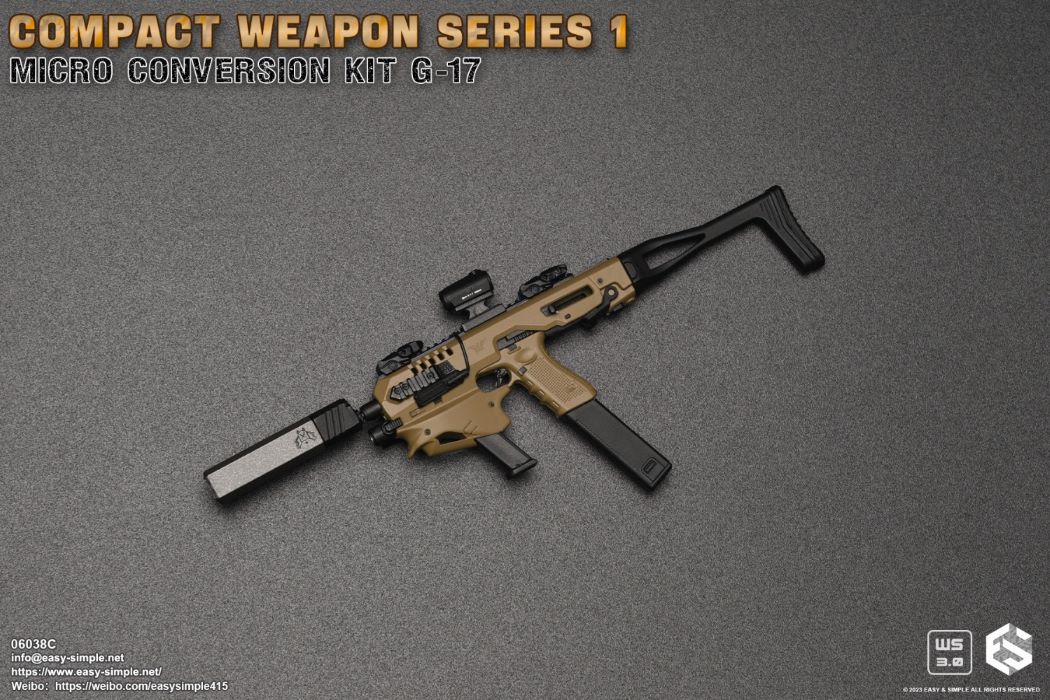 G17 Extended Weapon Set 1/6