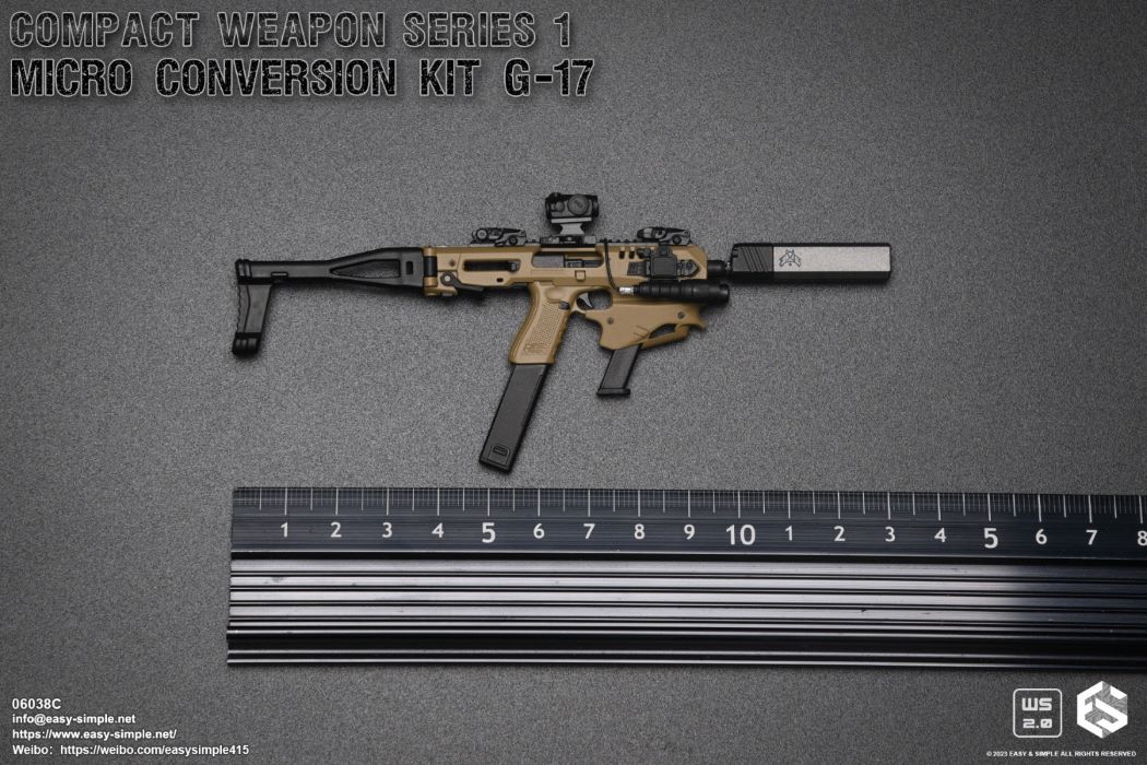 G17 Extended Weapon Set 1/6