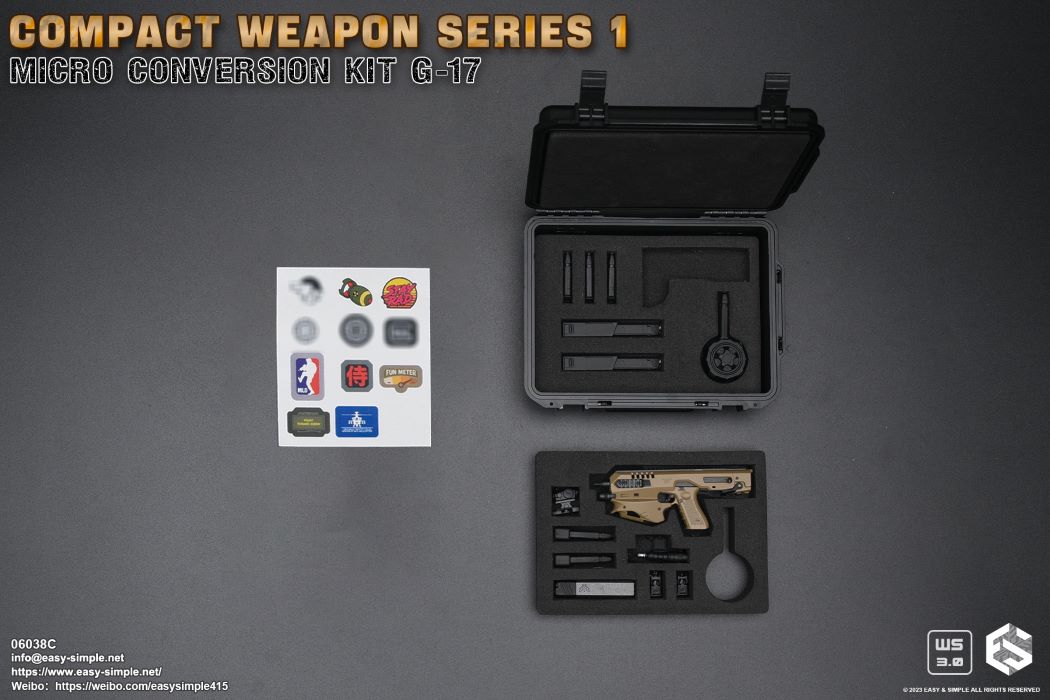 G17 Extended Weapon Set 1/6