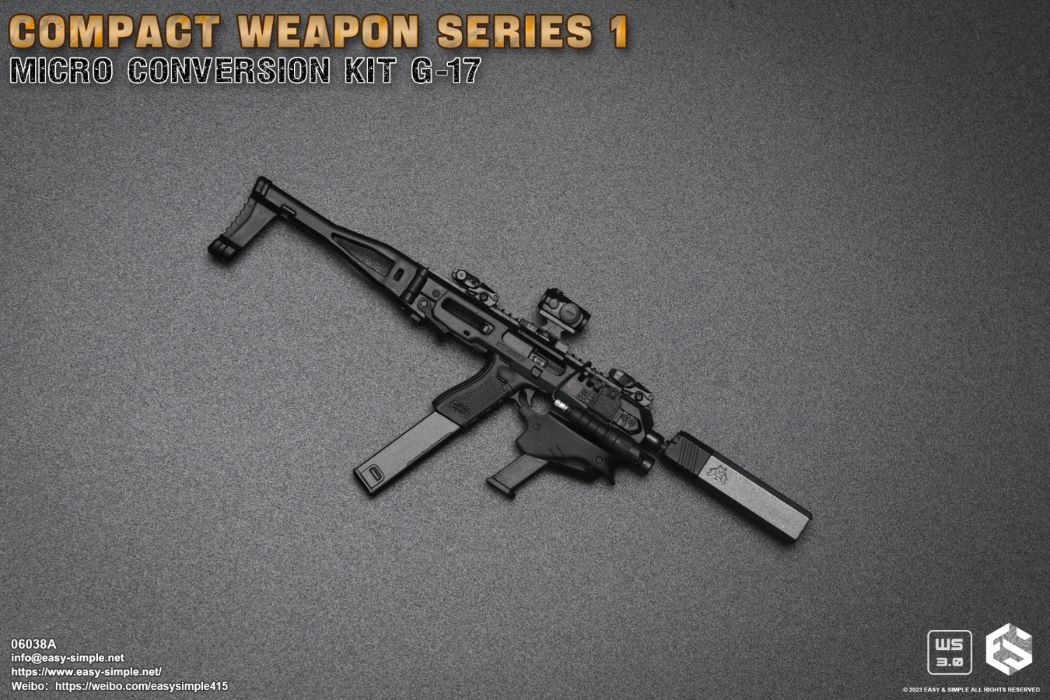 G17 Extended Weapon Set 1/6