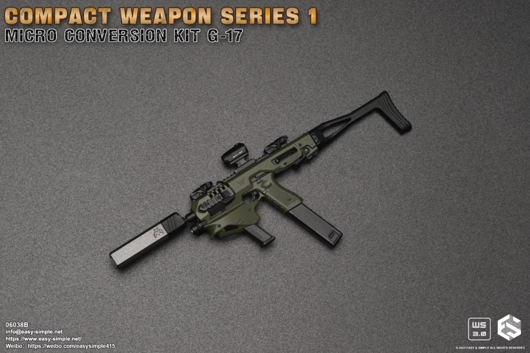 G17 Extended Weapon Set 1/6