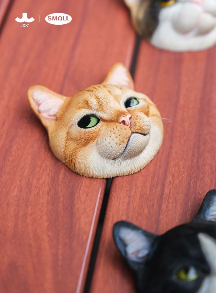 Big Head Cat Refrigerator Magnet [JS2309]