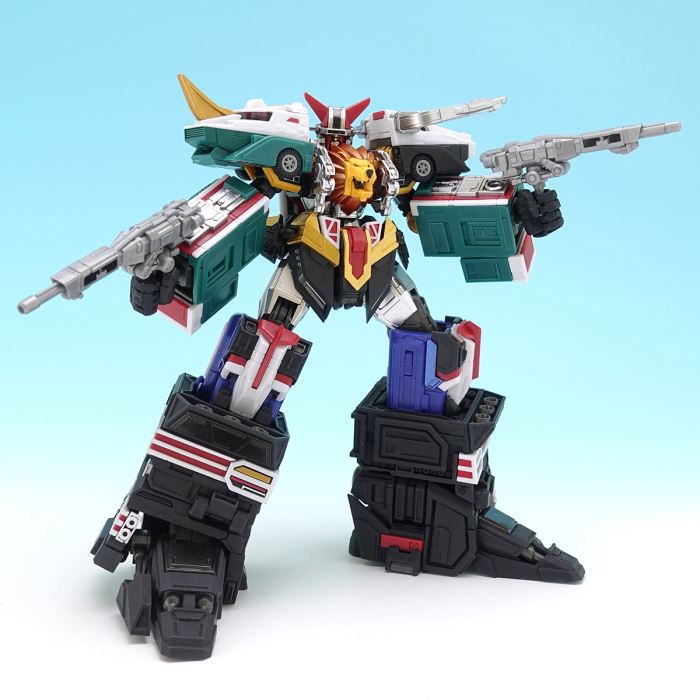 SMP Alternative Destiny: Choujyu Sentai Liveman - Bison Liner & Rhino Fire