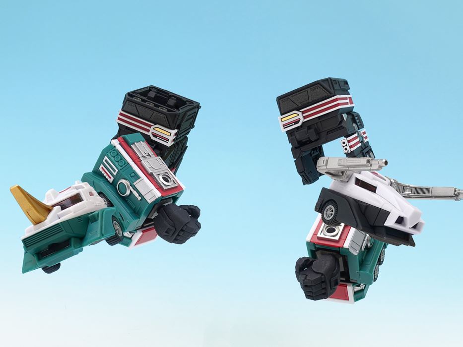 SMP Alternative Destiny: Choujyu Sentai Liveman - Bison Liner & Rhino Fire