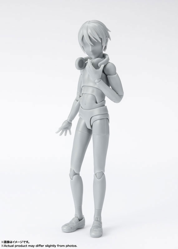 S.H.Figuarts Body-kun/Body-chan -School Life- Edition DX SET (Gray Color Ver.) Set of 2 Types