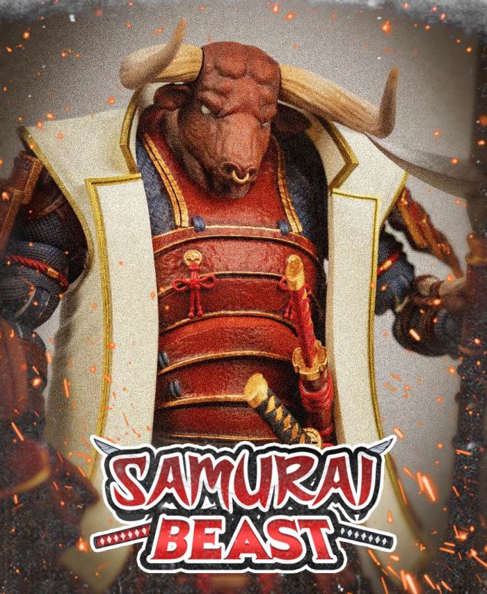 : 1/12 Samurai Beast - Assault Force/Dark Force