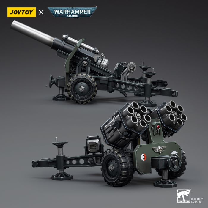 Astra Militarum Heavy Rocket Launcher Field Battery/Astra Militarum Macrosonic Field Cannon Field Battery 1/18