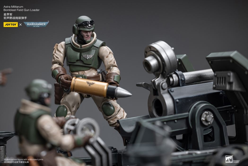 Astra Militarum Heavy Rocket Launcher Field Battery/Astra Militarum Macrosonic Field Cannon Field Battery 1/18