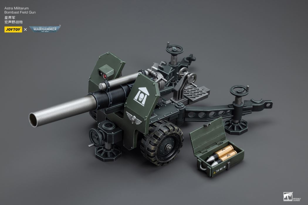 Astra Militarum Heavy Rocket Launcher Field Battery/Astra Militarum Macrosonic Field Cannon Field Battery 1/18