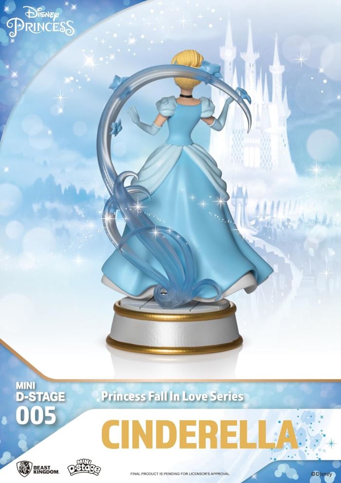 Mini D Stage #005 Disney Princess Fallen Love Series 6 pieces set