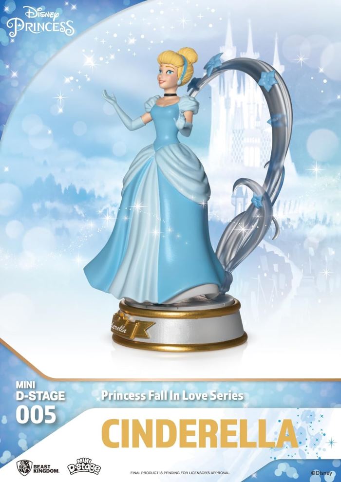 Mini D Stage #005 Disney Princess Fallen Love Series 6 pieces set