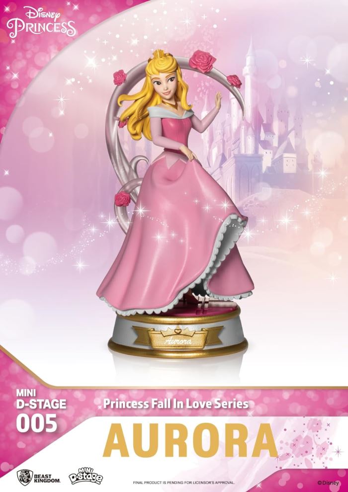 Mini D Stage #005 Disney Princess Fallen Love Series 6 pieces set