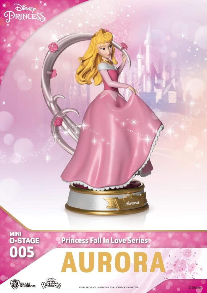 Mini D Stage #005 Disney Princess Fallen Love Series 6 pieces set