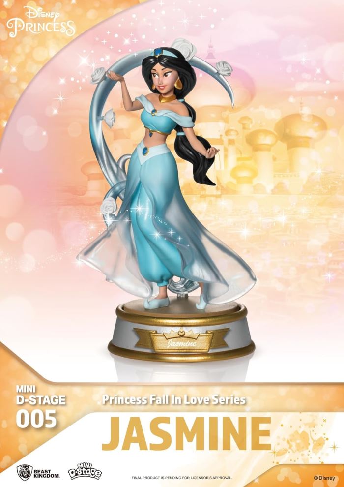 Mini D Stage #005 Disney Princess Fallen Love Series 6 pieces set
