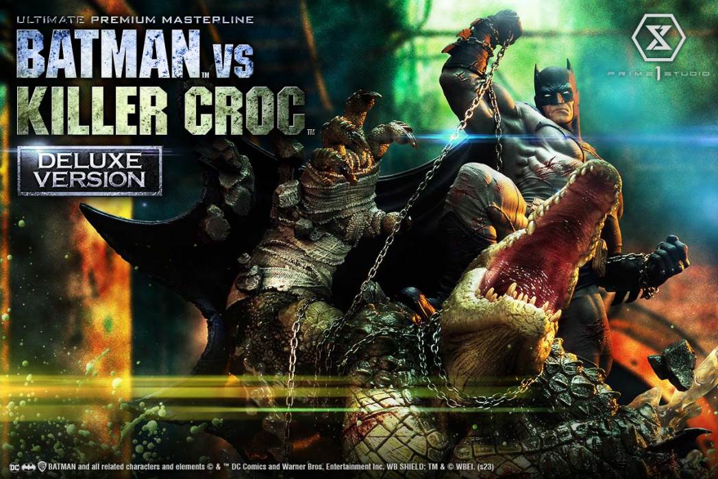 Batman Versus Killer Croc Deluxe Version