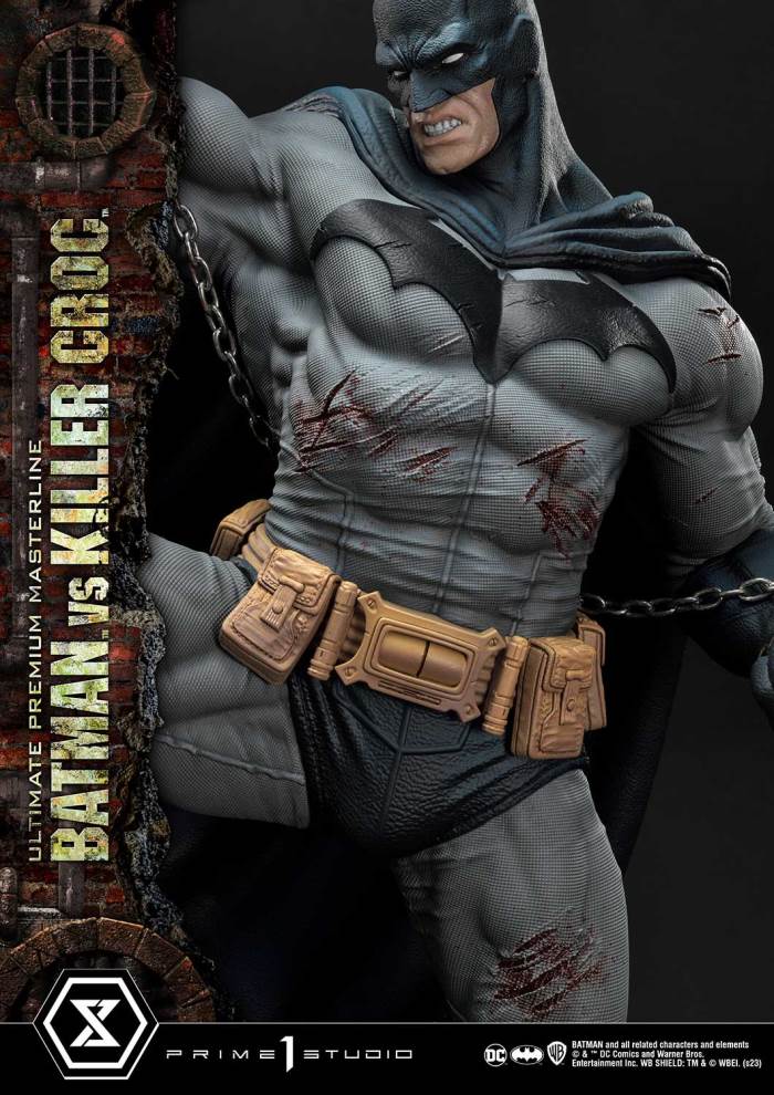 Batman Versus Killer Croc Deluxe Version