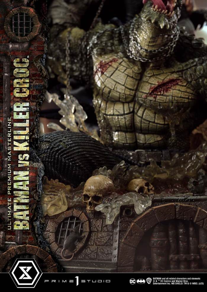 Batman Versus Killer Croc Deluxe Version