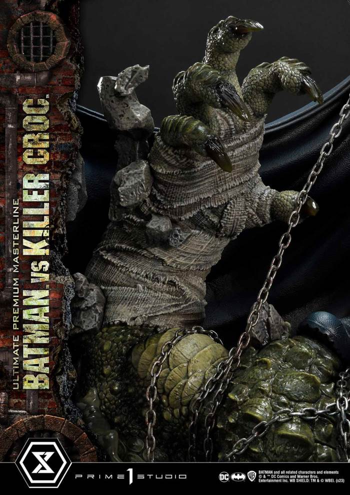 Batman Versus Killer Croc Deluxe Version