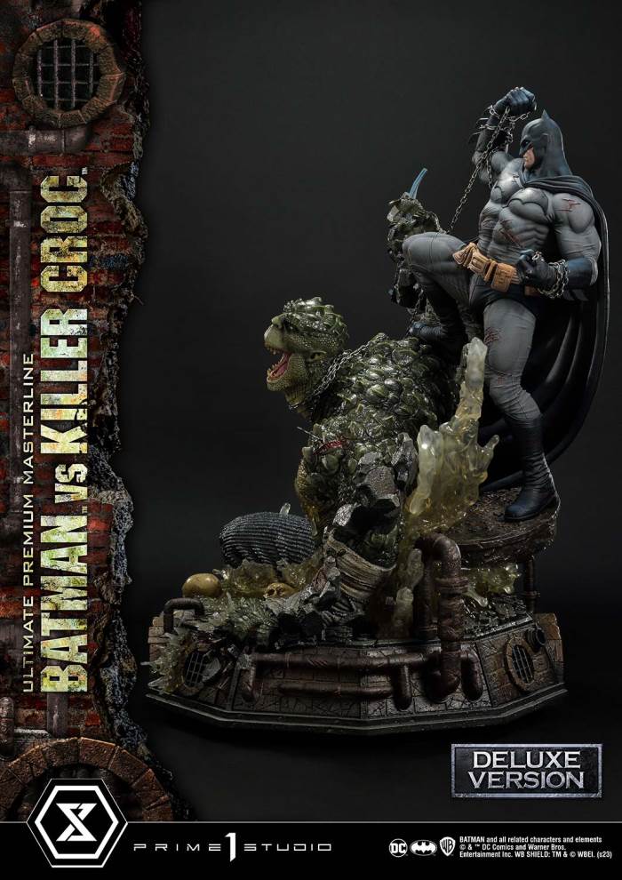 Batman Versus Killer Croc Deluxe Version