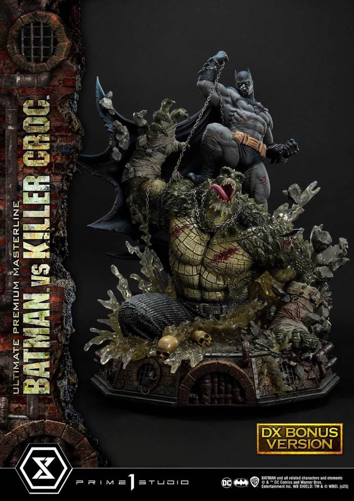 Batman Versus Killer Croc Deluxe Version