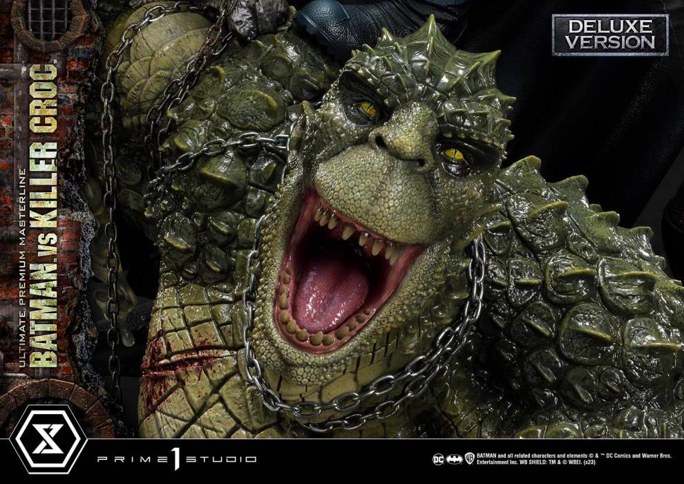 Batman Versus Killer Croc Deluxe Version