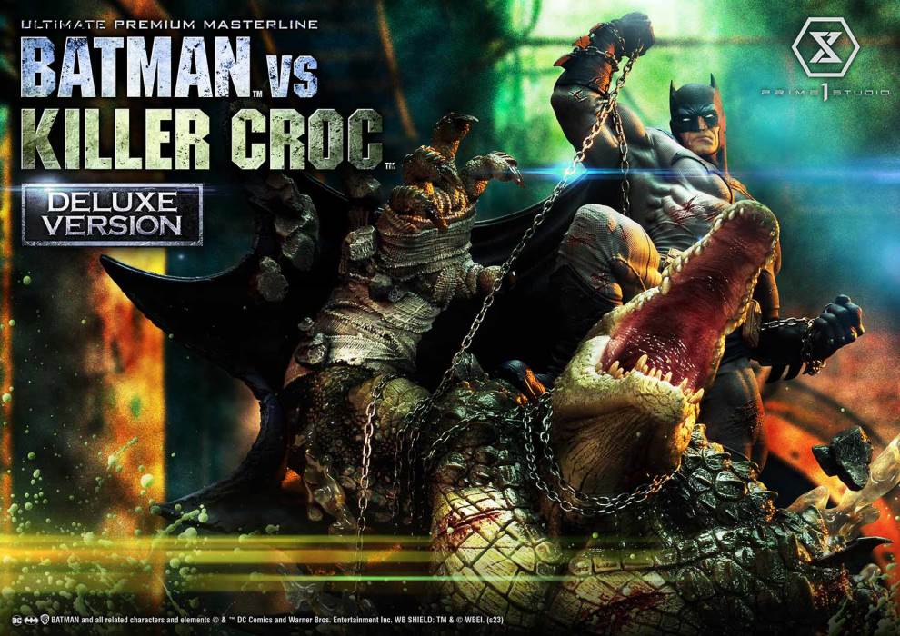 Batman Versus Killer Croc Deluxe Version