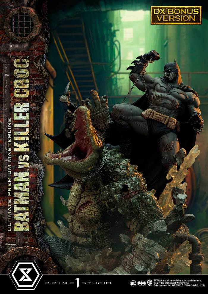 Batman Versus Killer Croc Deluxe Version