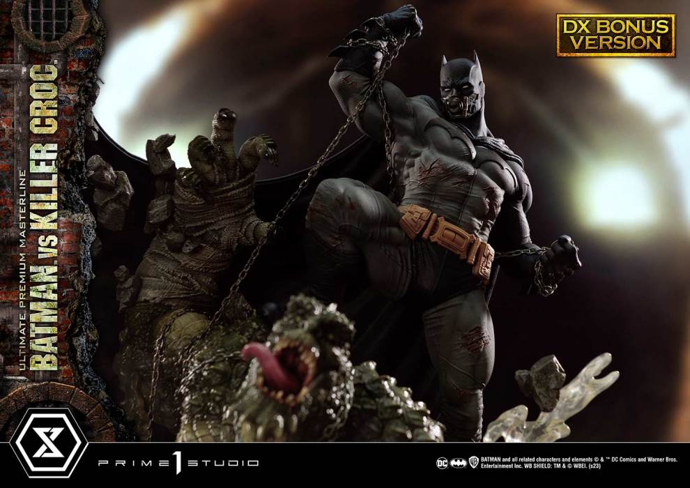 Batman Versus Killer Croc Deluxe Version