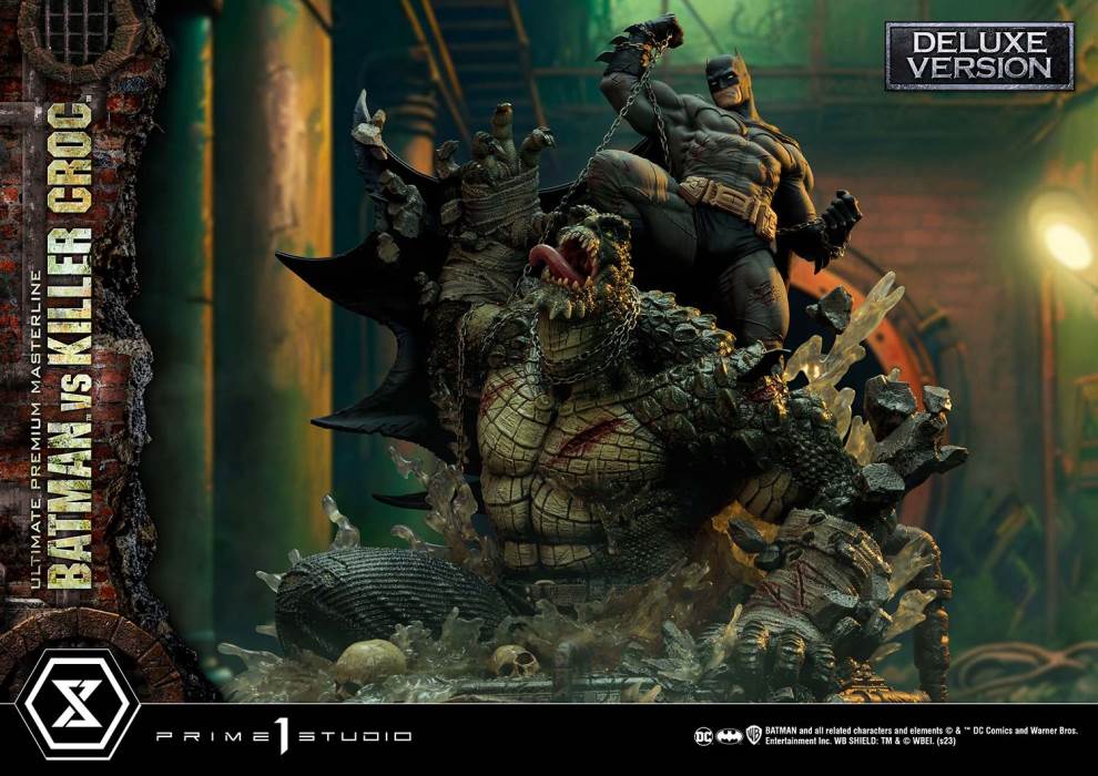 Batman Versus Killer Croc Deluxe Version