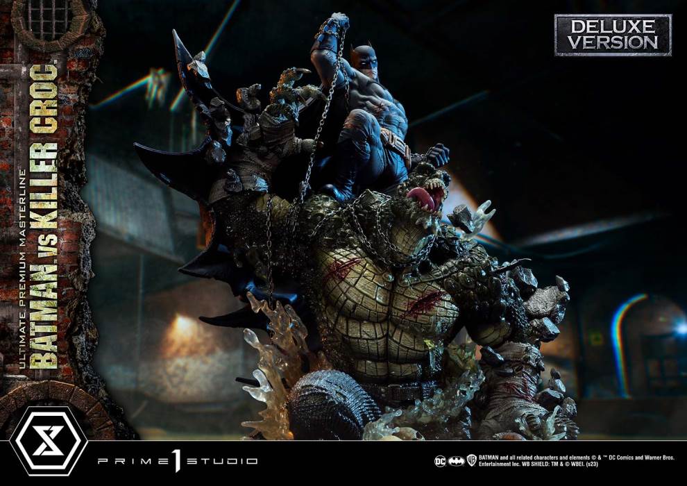 Batman Versus Killer Croc Deluxe Version