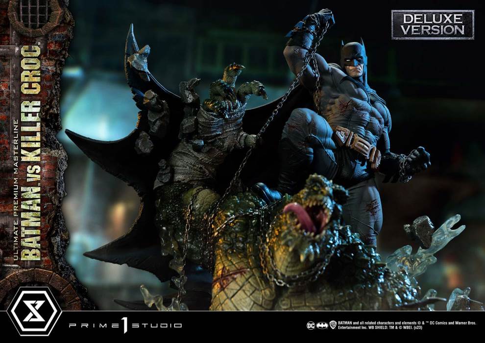 Batman Versus Killer Croc Deluxe Version