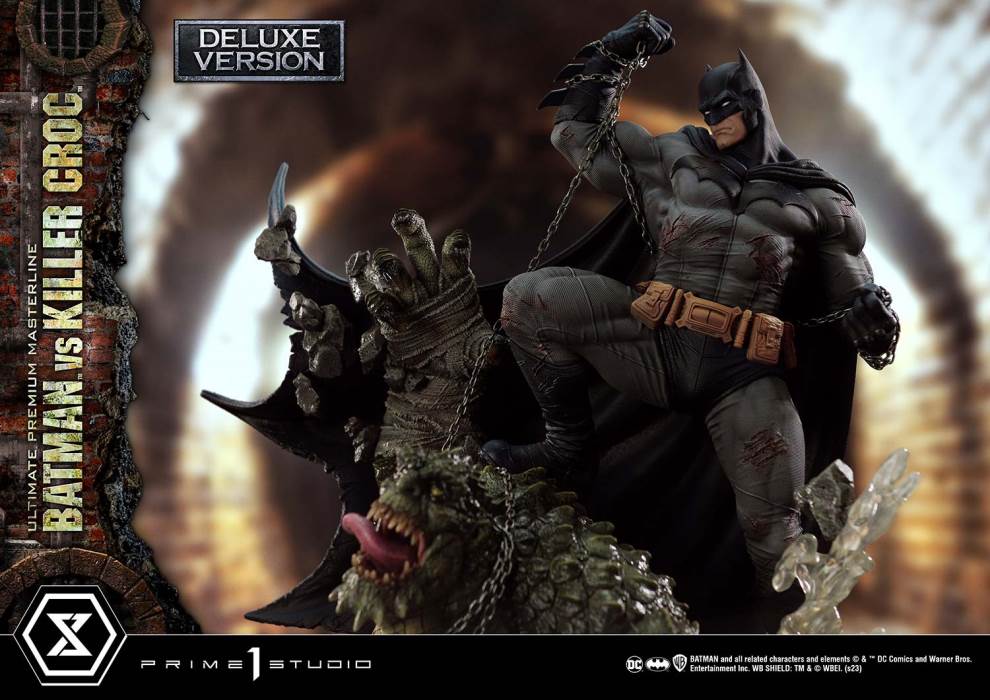 Batman Versus Killer Croc Deluxe Version