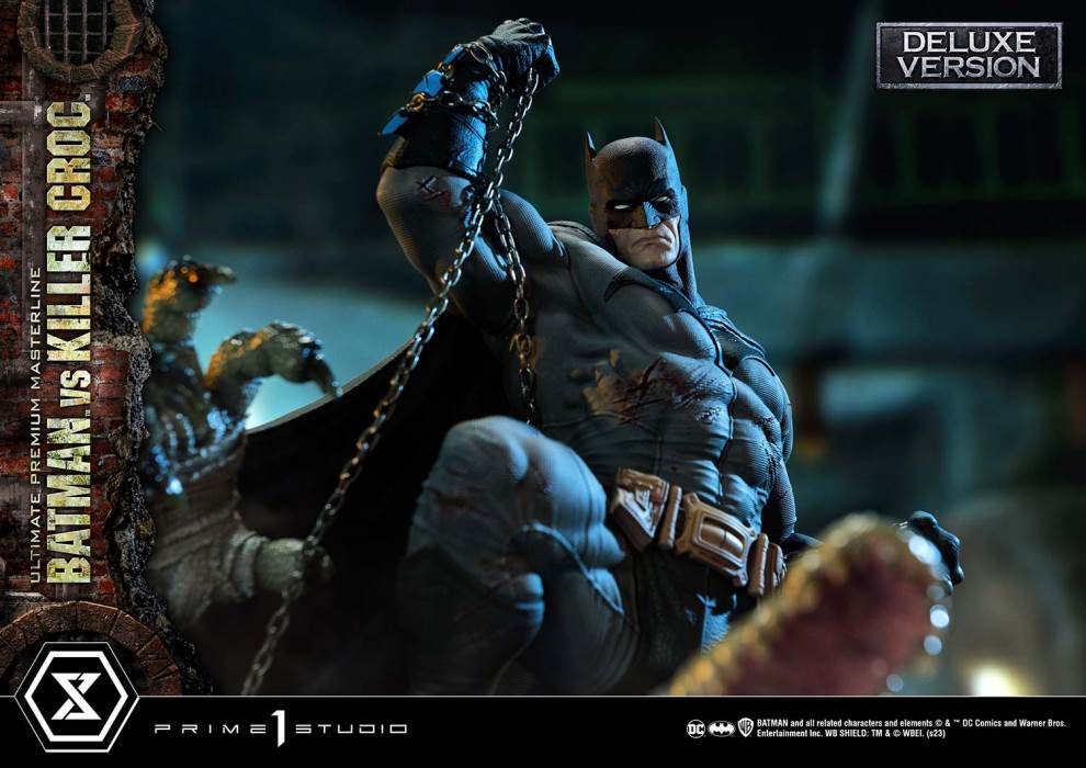 Batman Versus Killer Croc Deluxe Version