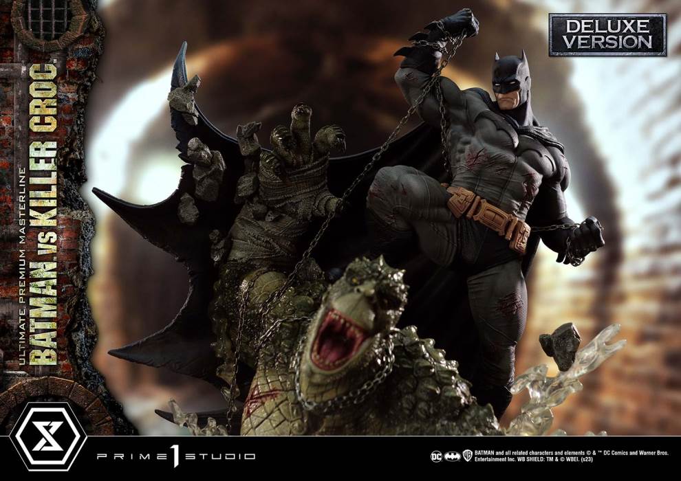 Batman Versus Killer Croc Deluxe Version