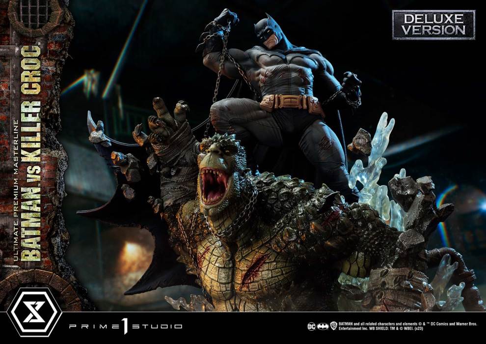Batman Versus Killer Croc Deluxe Version