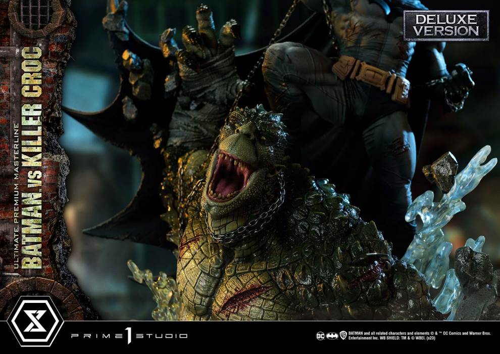 Batman Versus Killer Croc Deluxe Version