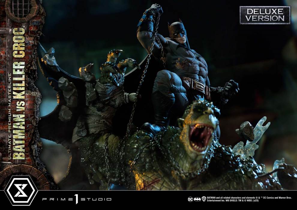 Batman Versus Killer Croc Deluxe Version