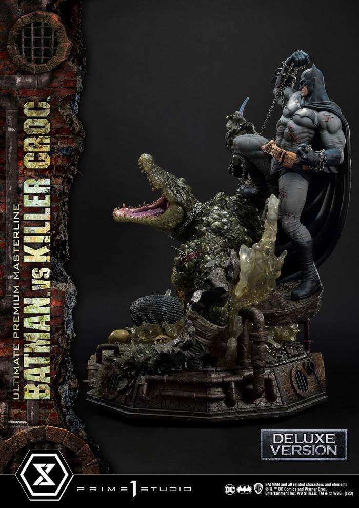 Batman Versus Killer Croc Deluxe Version