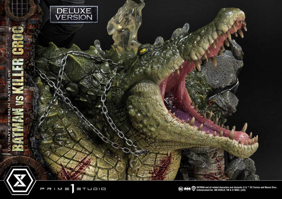 Batman Versus Killer Croc Deluxe Version