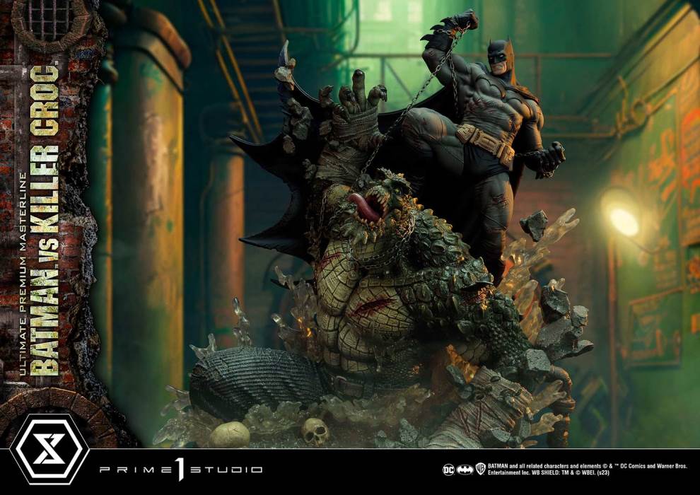 Batman Versus Killer Croc Deluxe Version