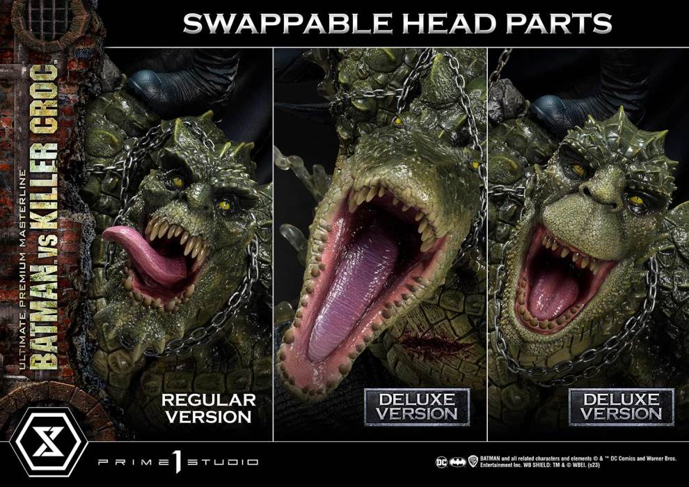 Batman Versus Killer Croc Deluxe Version