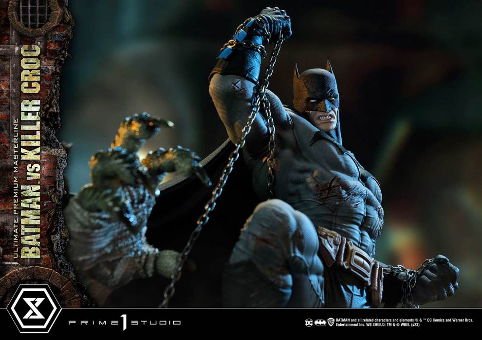 Batman Versus Killer Croc Deluxe Version