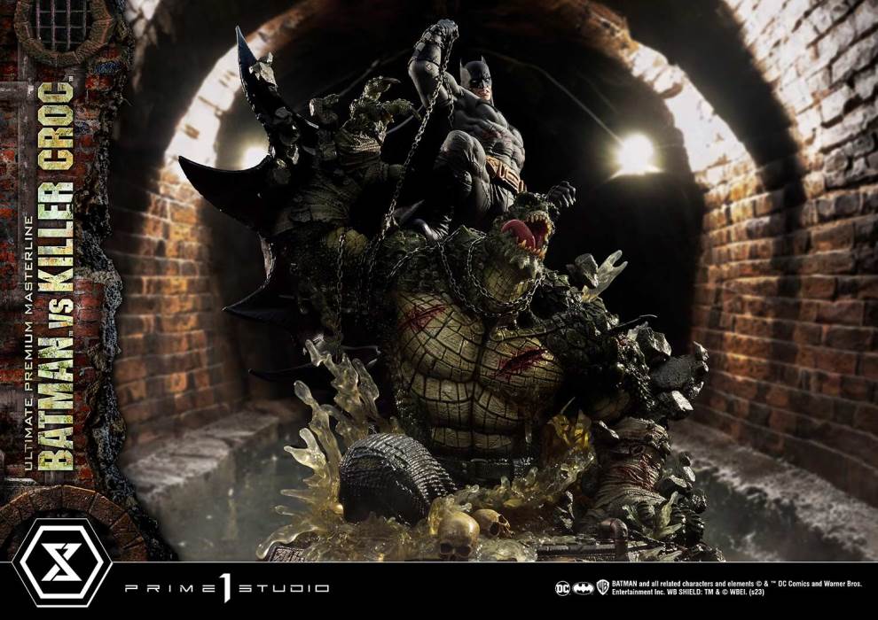 Batman Versus Killer Croc Deluxe Version