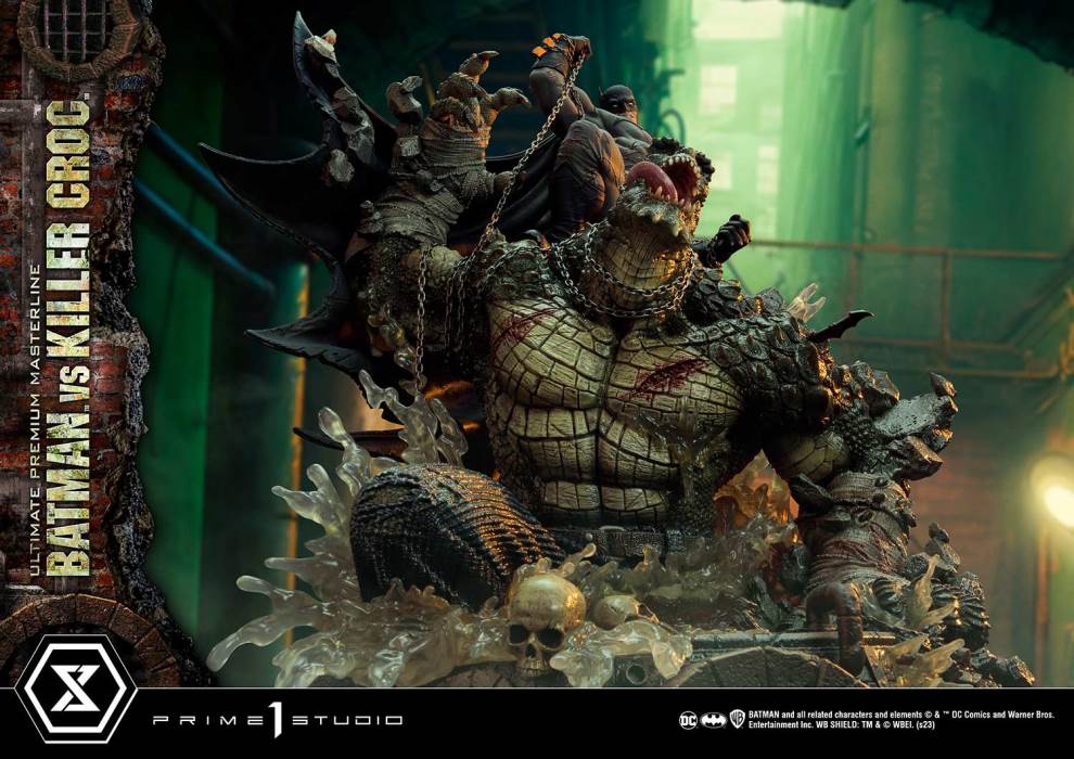 Batman Versus Killer Croc Deluxe Version