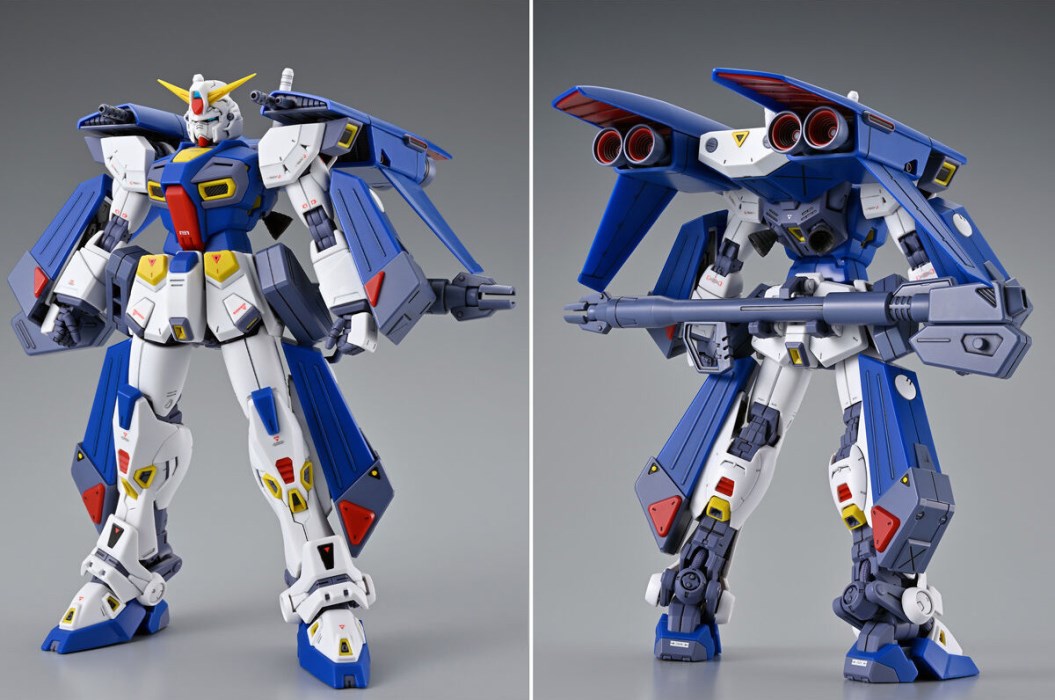 MG 1/100 Gundam F9 Mission pack A type & B type