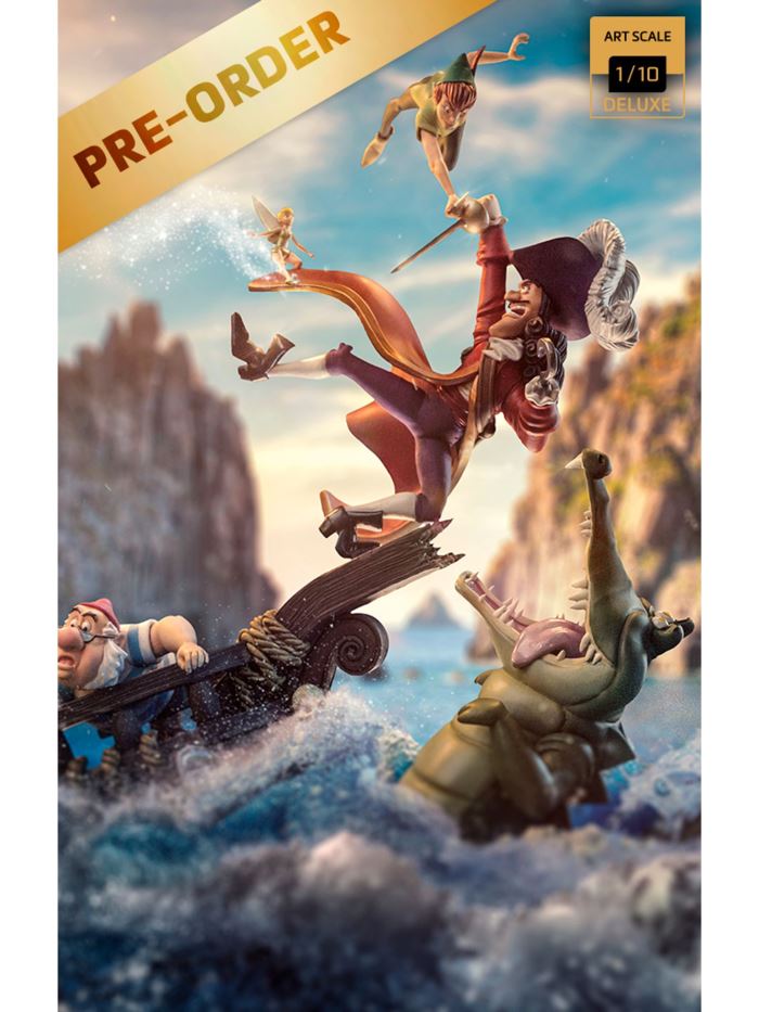 Disney 100TH - Peter Pan vs Hook - Art Scale 1/10